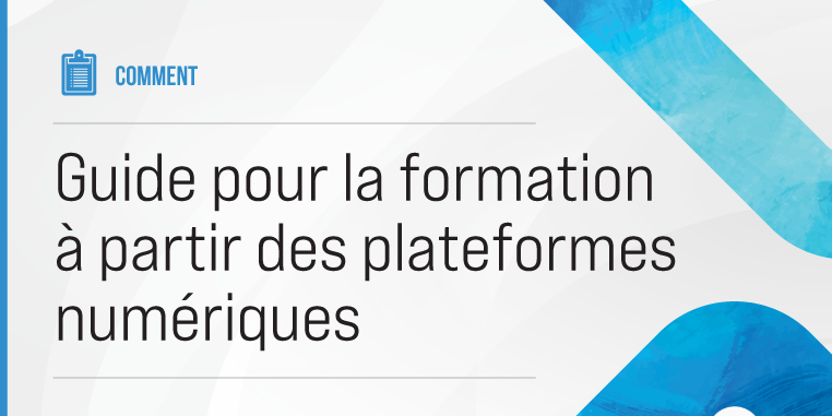 Guide_Numeric_Fr Training using digital platforms thumbnail in French