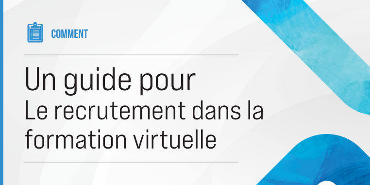 Recruitment_Guide_Fr Virtual training resource French cover